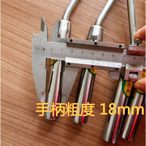 Gancho para atar varillas Duluo, sólido, Q235, 18 mm, grado profesional para obras de construcción - Product Image 2