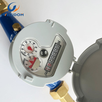 Compteur d'eau multi-jets Weizidom DN15 en laiton, protection IP68, filetage mâle, pour usage commercial