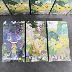 Pack original de cartes à collectionner Pokémon 151 en papier, pour les 14 ans et plus, livraison gratuite, booster Vol.4, collection de rassemblement - Product Image 3