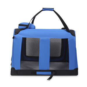 Lớn cũi xách tay với dây kéo đóng cửa mô hình rắn mềm mặt công suất lớn lồng gấp Dog & <span class=keywords><strong>Cat</strong></span> <span class=keywords><strong>Carrier</strong></span> - Product Image 3