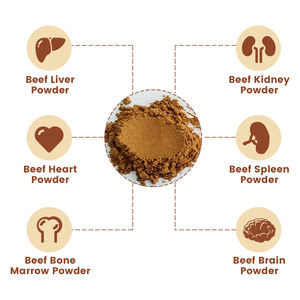 Healthife lal yeni zelanda dondurularak kurutulmuş çim beslenen sığır Uterus tozu - Product Image 3