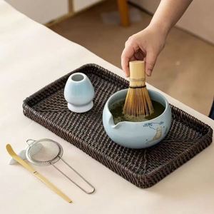 Wholesale Handmade Matcha <b>Tea</b> Tools Accessories Bamboo Whisk <b>Tea</b> Scoop Ceramic Matcha Bowl with Cute Cat Pattern Gift Package - Product Image 4