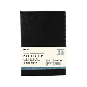 Cuaderno de Cuero Premium 25K, 80 Páginas, Encuadernación Cosida, Bloc de Notas Portátil para Oficina, Papel Offset de Doble Cara - Product Image 5