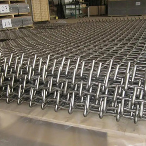 Thép không gỉ crimped dây lưới khai thác sàng Màn hình nhiệm vụ nặng nề mỏ màn hình chống tắc nghẽn - Product Image 4