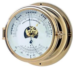 Relógio de parede latão marinho barômetro - Product Image 3