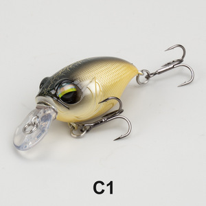 Mồi câu cá biển cứng 8.8g/43mm, ba móc câu cá mú miệng rộng, mồi nhựa nhỏ, ít mỡ - Product Image 6