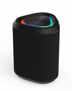 Mini haut-parleur TWS sans fil, étanche IPX6, pour l'extérieur, avec lumière RGB colorée, portable, en tissu - Product Image 5
