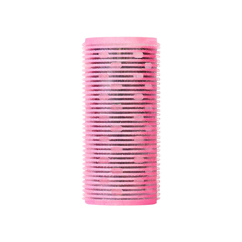 Rouleau à cheveux rose