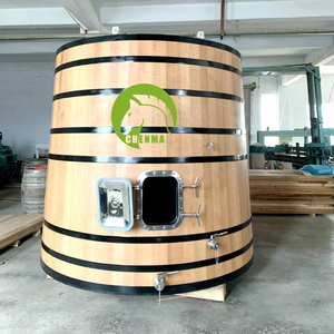 1000L-5000L fûts de vin en chêne en bois personnalisés de haute qualité pour whisky, spiritueux, rhum, <span class=keywords><strong>vodka</strong></span> - Product Image 1