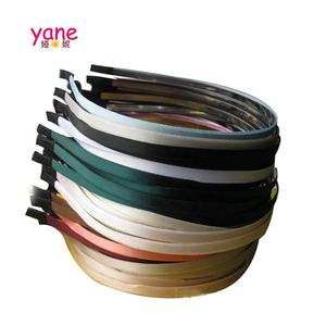 Satijnen lint dunne 5mm wide gemengde kleur bedekt hoofdband - Product Image 3