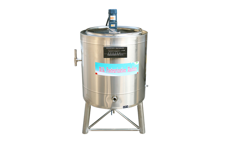 Easy operation vertical type small dairy milk pasteurization machine price