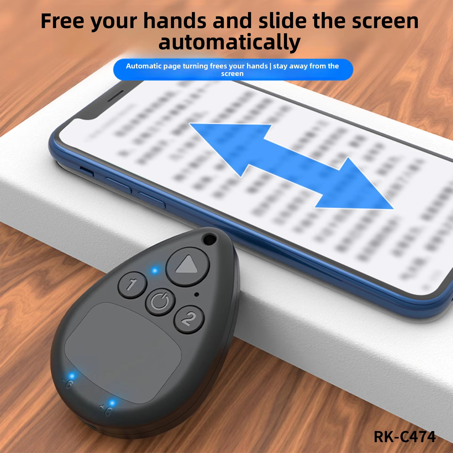 <strong>Phone</strong> Automatic Clicker BT Mode Touch Screen Wireless Control Automatic Clicker for IPhone Smartphone