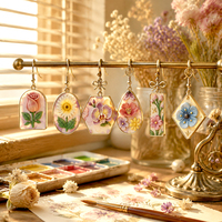 9 pièces Outils de texture en pâte polymère à motifs floraux (Fleur de cerisier, Marguerite, Tulipe, Hibiscus, Rose) et emporte-pièces géométriques en pâte polymère, outils pour gâteaux