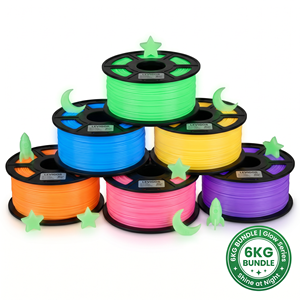 Filament PLA écologique 1,75 mm 1 kg, filament plastique pour imprimante 3D, filament PLA soyeux pour impressions brillantes - Product Image 1