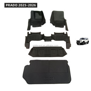 Alfombrilla para Auto Ecológica y Duradera, Accesorios Interiores, Alfombrilla de TPE Impermeable de Alta Calidad para <span class=keywords><strong>PRADO</strong></span> 2025-2026 - Product Image 1