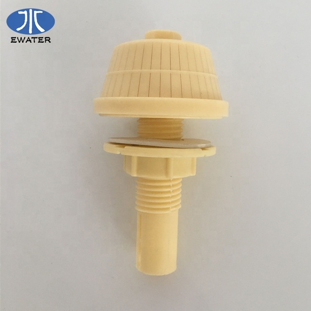 PP Material 0.2mm Slot H1202 Plastic  Water Nozzle Distributor for Filter tank
