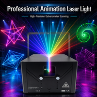 Projecteur laser professionnel 40W pleine couleur haute précision RGB DMX512 ILDA IP33 pour scène et discothèque
