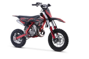 Mini Moto <span class=keywords><strong>de</strong></span> Cross <span class=keywords><strong>50cc</strong></span> 2 Tiempos con Arranque Eléctrico Motocicleta Todoterreno Pit Bike <span class=keywords><strong>50cc</strong></span> para Niños - Product Image 3