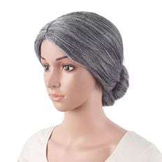 Costumi Cosplay con capelli bianchi festa per capelli trucco Cosplay vecchio uomo e nonna - Product Image 1
