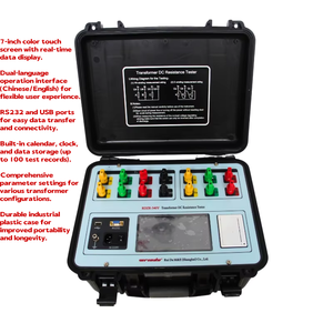 3 Phase Winding Resistance Tester Wrindu RDZR-340Y <strong>DC</strong> Resistance Meter High Accuracy 0.2% 220V 1 Year Warranty - Product Image 3