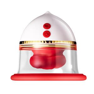 Masseur <span class=keywords><strong>de</strong></span> poitrine à succion et vibrateur clitoridien Night Fun Angel's Kiss, avec couvercle détachable, étanche, jouets sexuels pour couples - Product Image 5