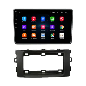 For Toyota Auris 2006-2011 Headunit 2 Double Din Quad Octa-Core GPS Navigation Carplay Android Car Stereo automotive radio