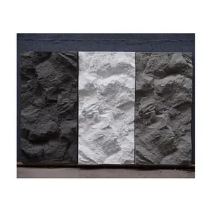 Artificial Stone for wall pu stone panels manufacturing cladding lightweight 2900mm big slab exterior PU stone wall panel