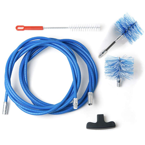 <span class=keywords><strong>Kit</strong></span> de brosse de balayage de cheminée en nylon 80mm pour le nettoyage des conduits de poêle à granulés de 3 mètres - Product Image 4
