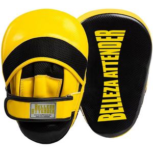 High Quality Custom Yellow Focus Pad Mitts Durable Boxing <b>Fitness</b> <b>Equipment</b> <b>Accessories</b> - Product Image 2