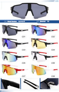 Yeni güneş cam spor bisiklet gözlük plaj voleybolu spor güneş gözlüğü özel Logo beyzbol güneş gözlüğü - Product Image 2
