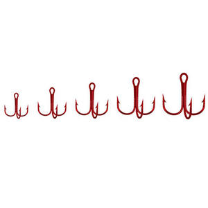 WEIHE – hameçons triples en acier à haute teneur en carbone, accessoires de pêche en mer, 2 #/4 #/6 #/8 #/10 #, vente en gros, 50 pièces - Product Image 2