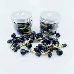 Valve de pneu de moto Pvr70 en cuivre et plastique 50 60 70 pour vélo électrique, accessoire de remplacement et de réparation - Product Image 5