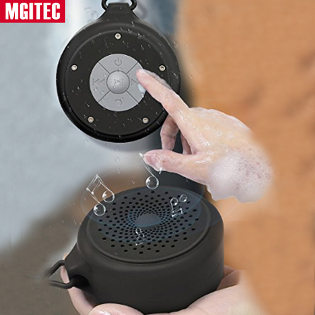 MGITEC Shower Bluetooth Speaker , Portable Music Mini Speaker, Waterproof bluetooth Speaker