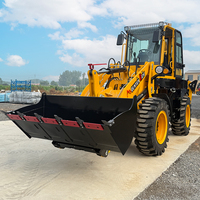 Backhoe Loader Kapasitas Bucket 1CBM Baru Dengan Berbagai Lampiran Kerja CE/EPA 7200kg Backhoe Loader Tugas Berat