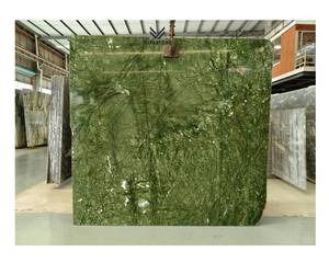 Azulejos de losa de mármol verde Dandong de alta calidad, piedra Natural pulida para encimeras de baño de cocina, superficie pulida de diseño moderno - Product Image 1