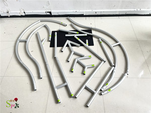 SPR Aluminum Material Heart-Shaped Arch <strong>Wedding</strong> <strong>Backdrop</strong> <strong>Stand</strong> with Folding Design Height Customized Size Option - Product Image 3
