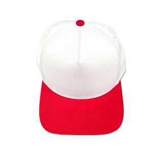 Casquette de baseball unie à deux couleurs, 5 panneaux, style sport, pour hommes, prix usine - Product Image 5