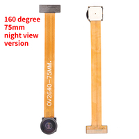 OV2640 Mini kamera modülü 68/120/160 derece 75mm 2 milyon piksel DVP arayüzü ESP32 tek çip mikrobilgisayar kamera için ESP32