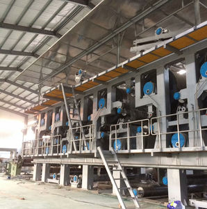 Máquina de fabricación de papel Jumbo de 10 toneladas por día, línea de producción de papel artesanal, máquina de fabricación de papel Kraft - Product Image 2