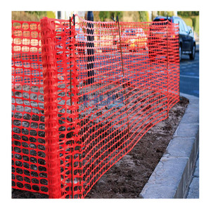 Heavy-Duty xây dựng hàng rào nhựa Net 4 'x 100' ngoài trời Cam vuông lưới hàng rào lưới - Product Image 6