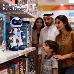 Robot éducatif intelligent pour chat, piano musical, télécommande, jouet interactif pour enfants en plastique ABS - Product Image 2