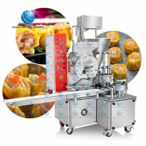 Voll automatische 2-Linien/3-Zeilen-Siomai-Maschine Kleine Siomai Shumai Shaomai-Maschine Dim Sum Making Machine