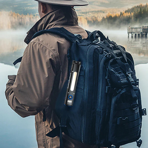 Cho sq03 Hợp kim nhôm IP44 không thấm nước <span class=keywords><strong>Led</strong></span> đèn pin 18650 pin 1000 + lumens ẩn nam châm di động bền sử dụng ngoài trời - Product Image 2