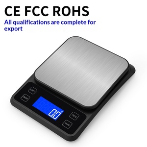 Báscula de Cocina de Alta Precisión para Alimentos, Mini Plataforma de 10 kg, Báscula de Gramos con Precisión de 0.1 g, Báscula de Cocina de Acero Inoxidable con Protección Contra Sobrecargas - Product Image 5