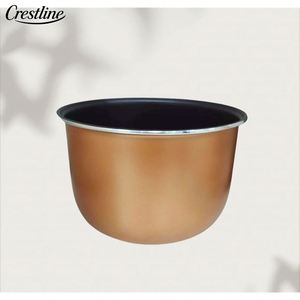 Olla interior universal antiadherente de aluminio de 2L con diseño recto para piezas de olla arrocera, olla universal antiadherente de aluminio de 2L - Product Image 2