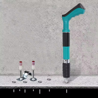 Remachadora Manual de Acero, Herramienta para Fijación en Paredes y Techos de Hormigón, Dispositivo para Ranurado de Cables, Herramienta Neumática de Fijación