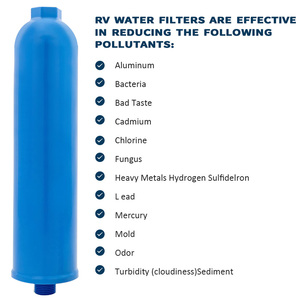 NSF chứng nhận RV Inline/Marine lọc nước với linh hoạt <span class=keywords><strong>Hose</strong></span> Protector, dành riêng cho làm vườn, rvs, cắm trại-40043 Lọc - Product Image 3