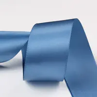 Ruban en Satin Polyester à face unique, 50 m, 1.5 pouces, 38mm, emballage de cadeau de mariage, bricolage fait à la main, ruban en soie tissé