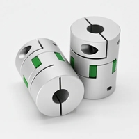 Accouplement d'arbre de type pince Rotex, entraînement moteur électrique, accouplements d'arbre rigides, trou de 6 mm 8 mm