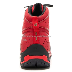 Botas de Senderismo de Cuero Nubuck Personalizadas al por Mayor para Hombre, Ligeras, Transpirables, Antideslizantes, para Trekking al Aire Libre, Primavera y Otoño - Product Image 6